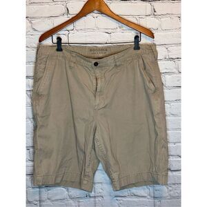 Sonoma Life & Style Mens Shorts Size 38 Khaki Tan Flat Front